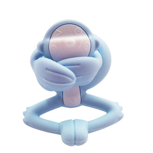 Beißring Spielzeug - Äffchen Light Blue - Tublu.de