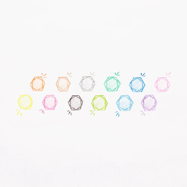 Schiebbarer Buntstift – Diamant zu Diamant