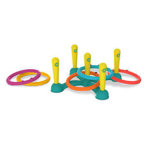 Set zum Werfen von Reifen auf ein Ziel – Sling-a-Ring Toss - Tublu.de