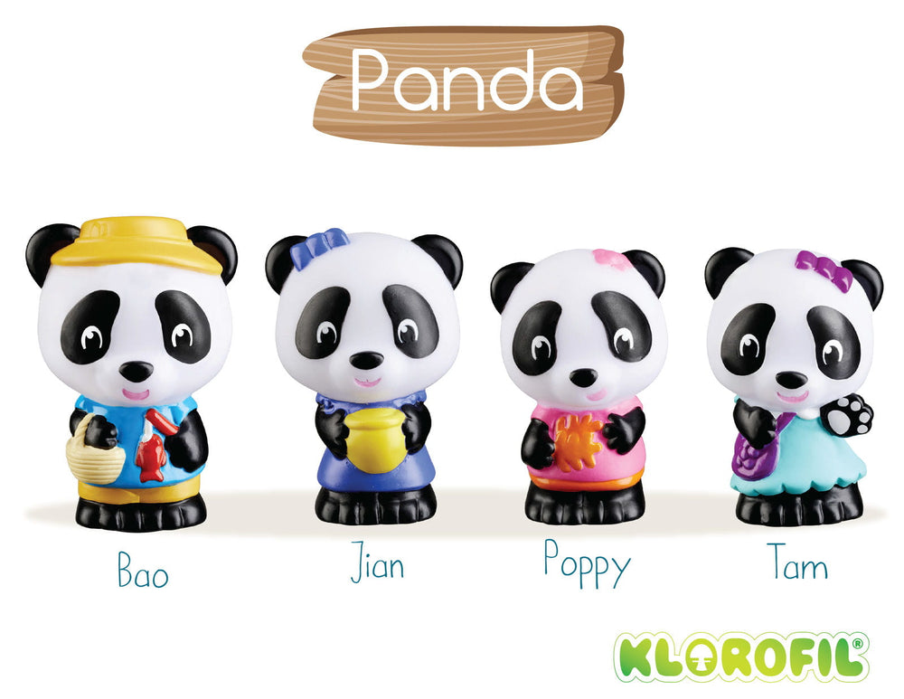 Panda-Bärenfamilie - Tublu.de