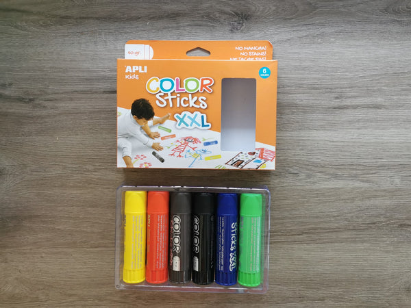 XXL-Farbstifte – 6 Farben - Tublu.de