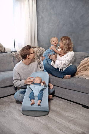 Babywippe BLISS MESH – Hellblau