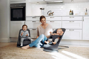 Babywippe BLISS MESH – Marineblau