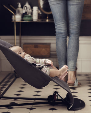 Babywippe BALANCE SOFT – Grau Jersey