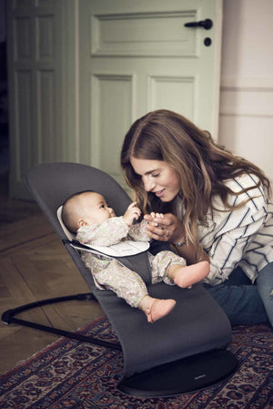 Babywippe BALANCE SOFT – Grau Jersey