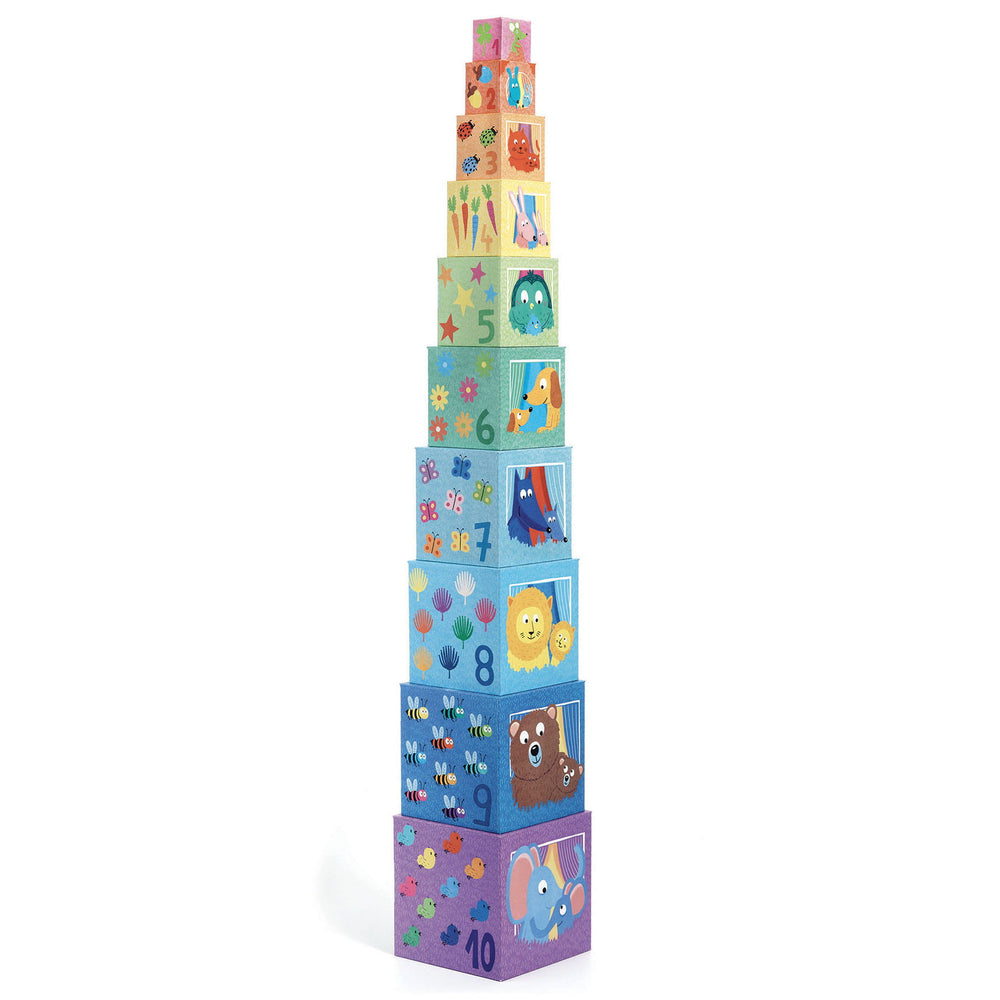 Pyramide Puzzle - Regenbogen - Tublu.de