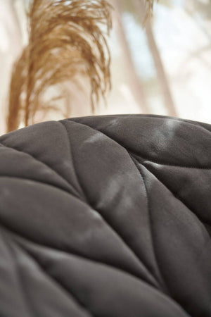 Babywippe BLISS COTTON Petal Quilt – Anthrazit + Spielzeug BALANCE Googly Eyes