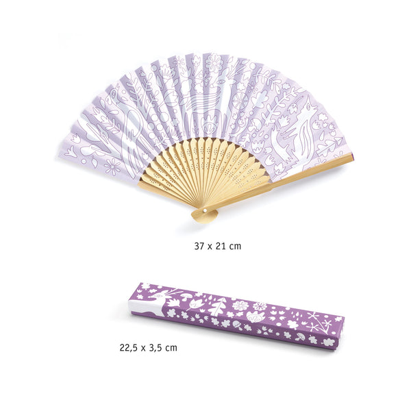 Kunstset DIY Fächer – Die Schönheit des Waldes - Tublu.de