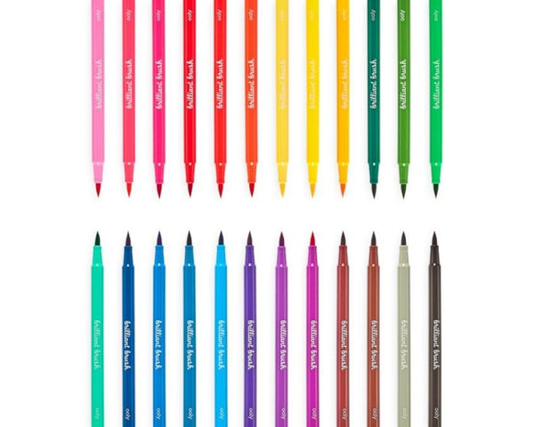 Pinselkopf-Filzstifte – Brilliant Brush, 24er-Set