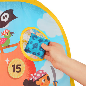 Geschicklichkeitsspiel 3 in 1 – Beutel mit Erbsen – Toss 'n' Score - Tublu.de
