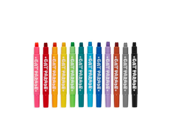 Aquarell-Gelstifte, 12er-Set – Katzenparade