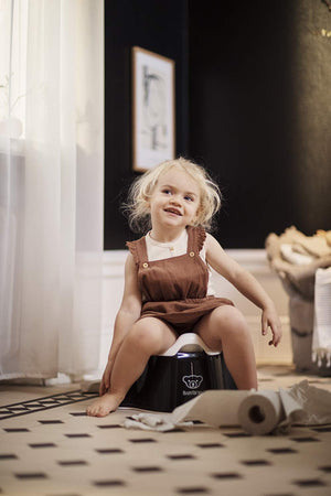 Topfstuhl – Schwarz