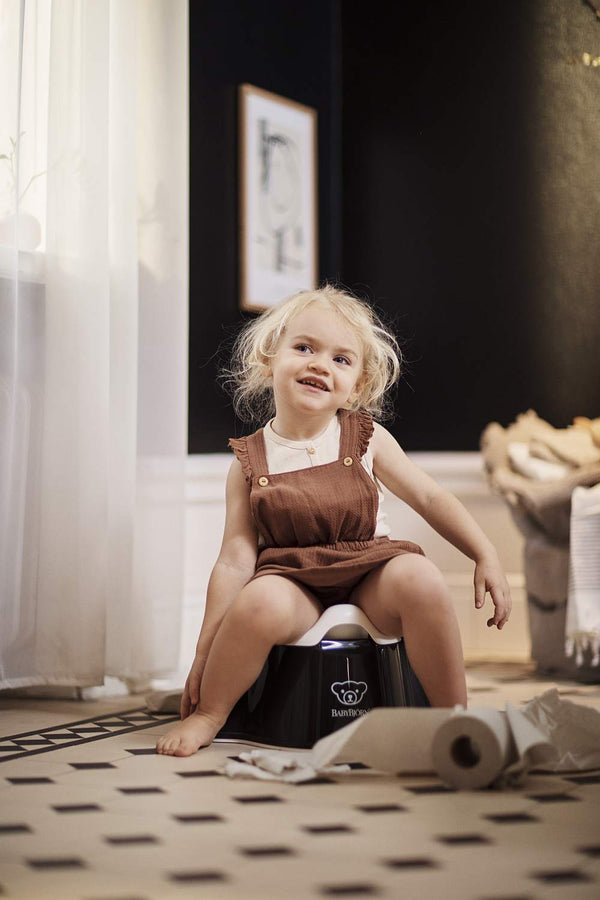 Topfstuhl – Schwarz