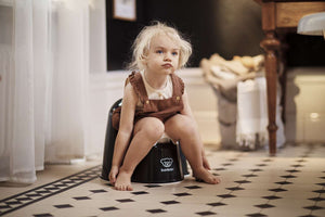 Topfstuhl – Schwarz