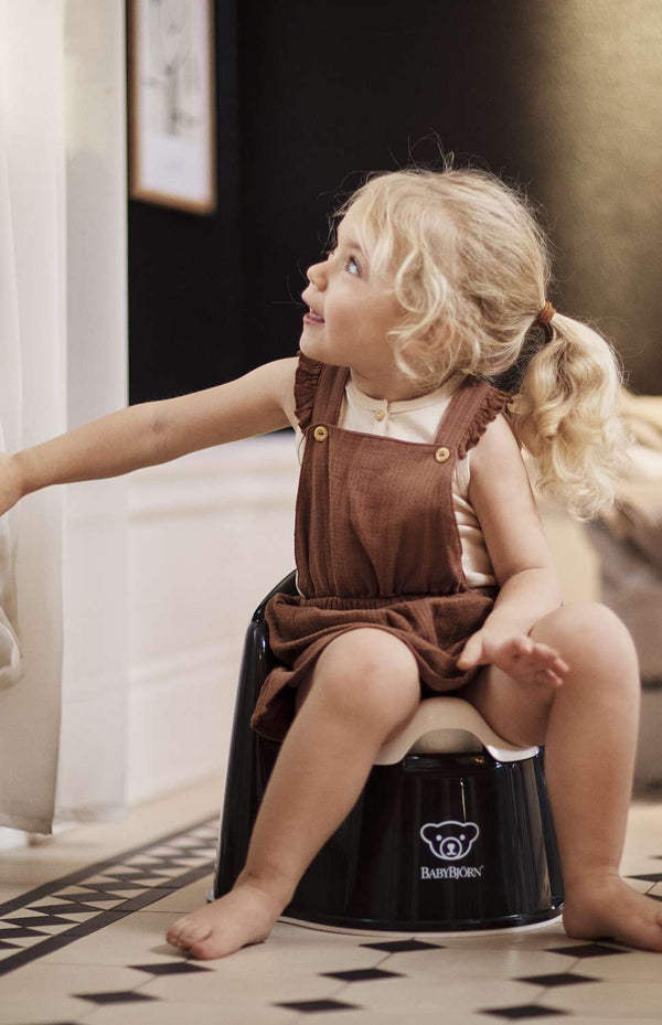 Topfstuhl – Schwarz