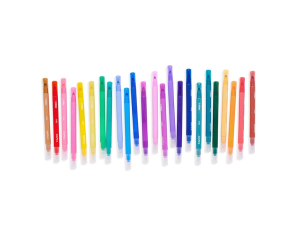 Farbwechselnde Filzstifte – Switch-Eroo, 24er-Set