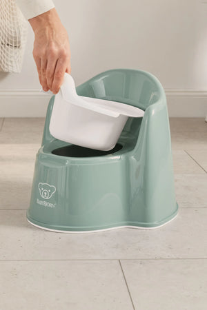 Topfstuhl – Dunkelgrün