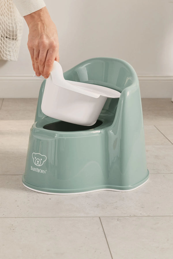 Topfstuhl – Dunkelgrün