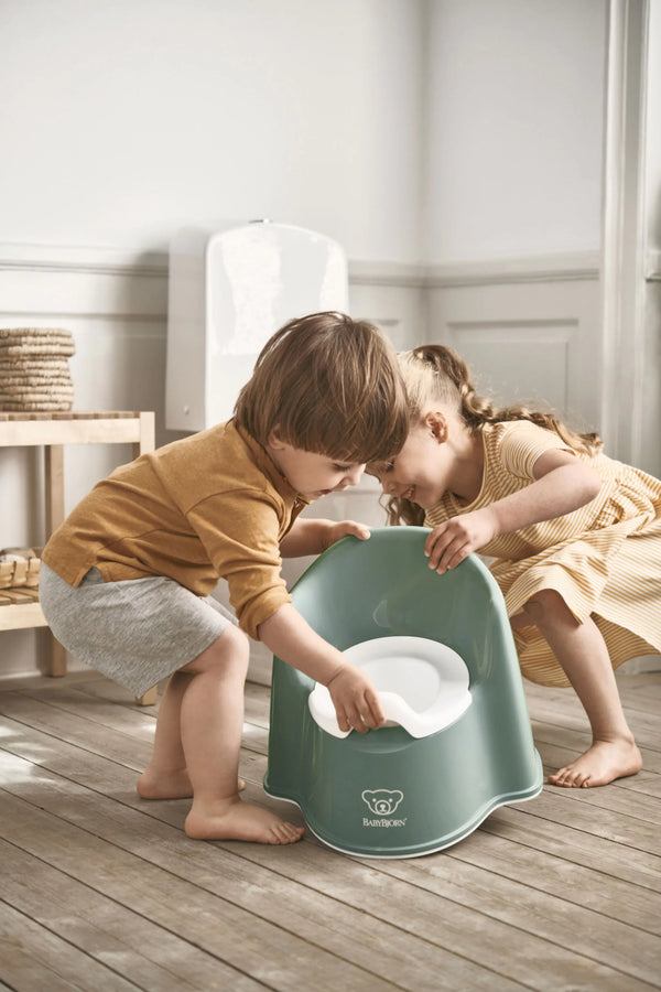 Topfstuhl – Dunkelgrün