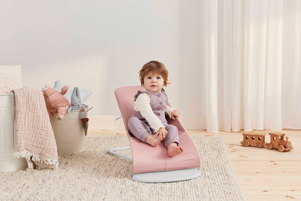 Babywippe BLISS 3D Jersey – Hellrosa