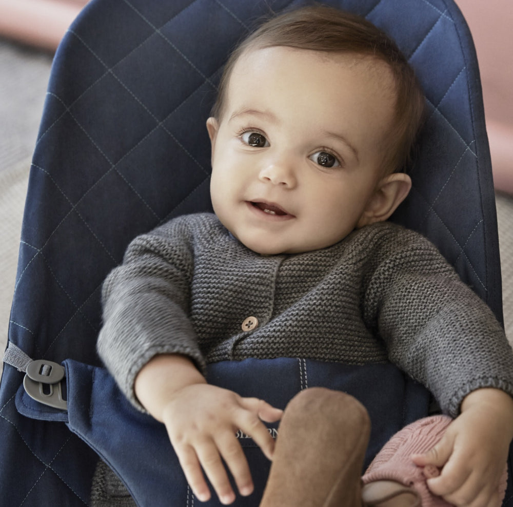 Babywippe BALANCE BLISS – Marineblau