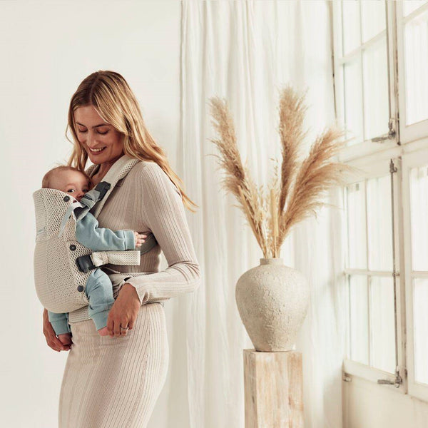 Babytrage Harmony 3D Mesh – Cremefarben