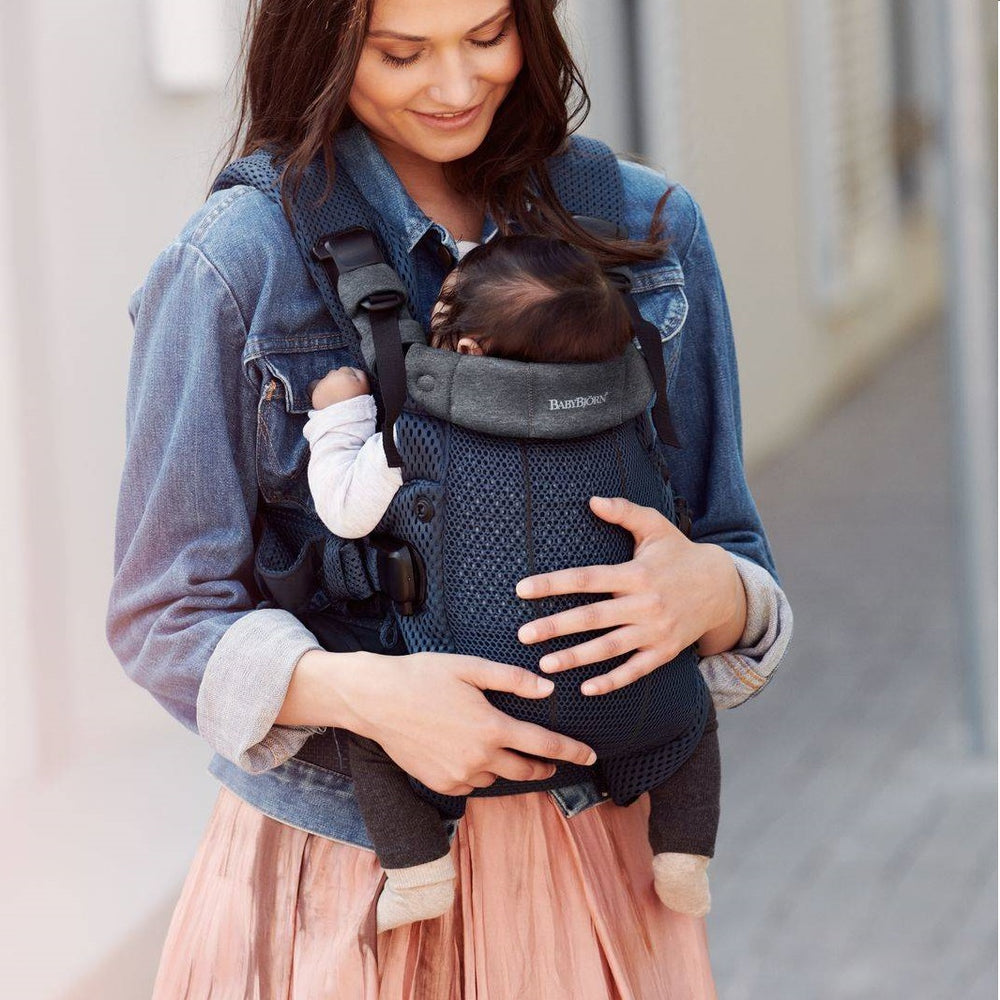 Babytrage Harmony 3D Mesh - Marineblau