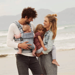 Babytrage Harmony 3D Mesh – Silber