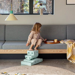 Kreative Bausteine zur Förderung der Grobmotorik Curiosity Set – mint 10 in 1 - Tublu.de