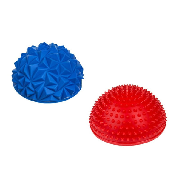 Massage-Halbkugel 2 Stück Rot/Blau