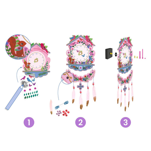 Kunstset aus der Serie DIY – Uhr - Tublu.de