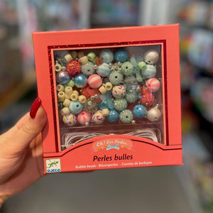 Set zum Basteln von Schmuck - Silberne Blasen - Tublu.de