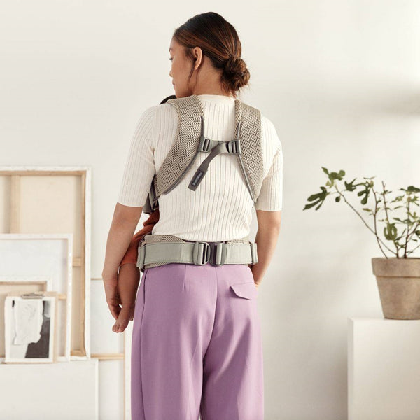 Babytrage ONE AIR 3D Mesh - Grau Beige