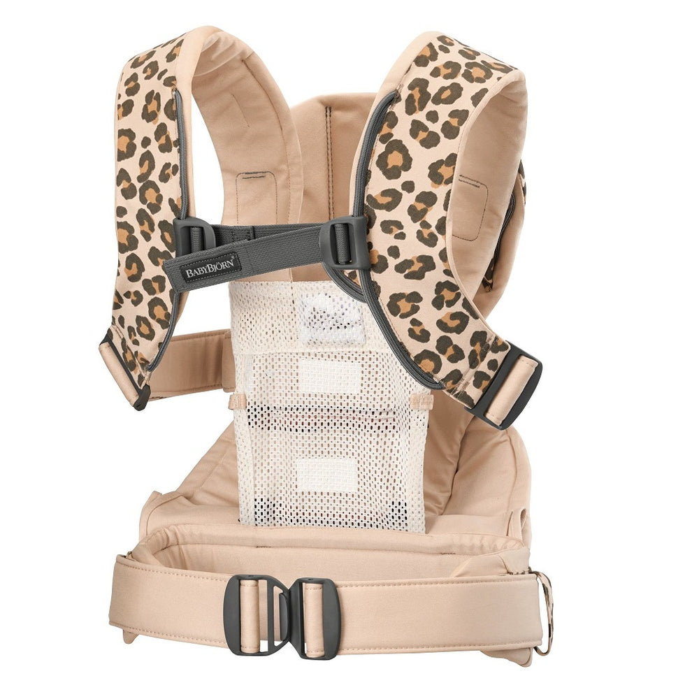 Babytrage ONE – Beige/Leopard
