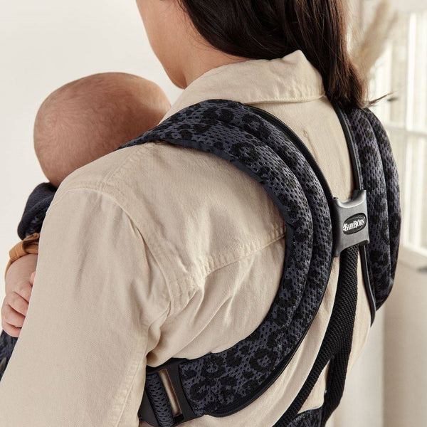 Babytrage MOVE 3D Mesh – Anthrazit/Leopard