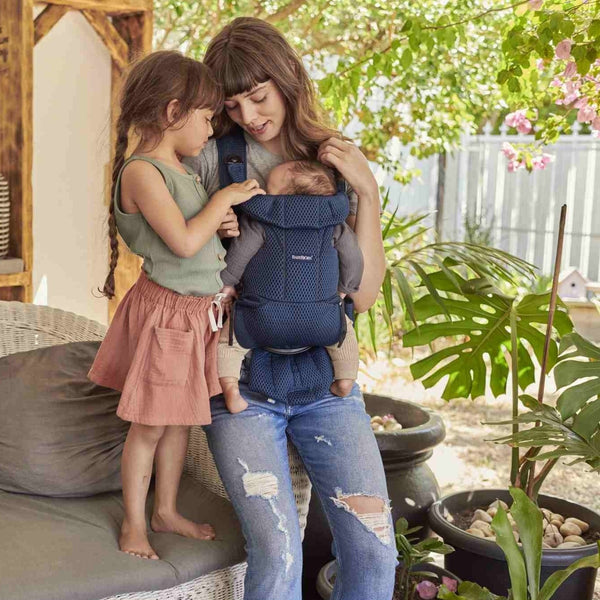 Babytrage MOVE 3D Mesh – Marineblau