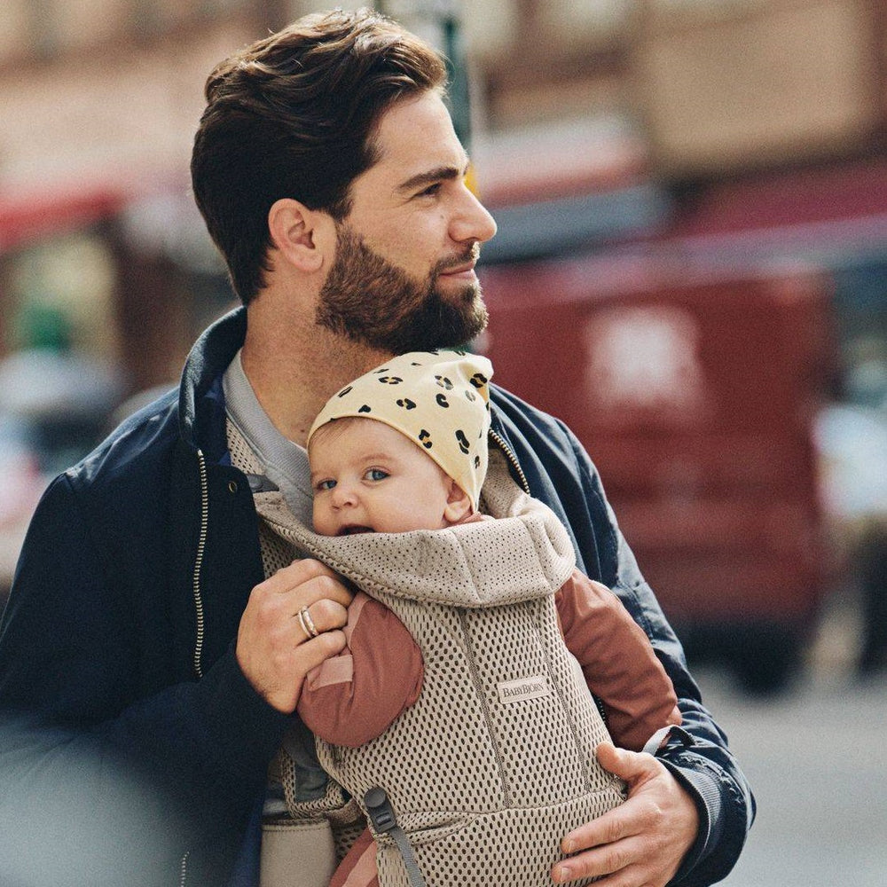 Babytrage MOVE 3D Mesh – Grau-Beige