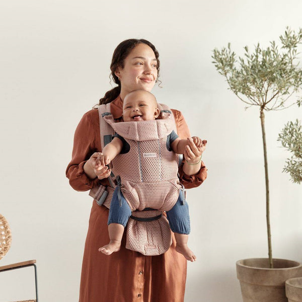 Babytrage MOVE 3D Mesh – Gedämpftes Rosa