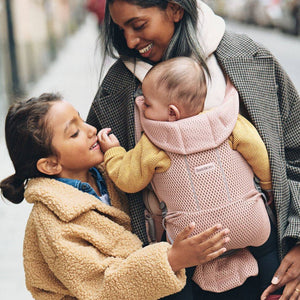 Babytrage MOVE 3D Mesh – Gedämpftes Rosa