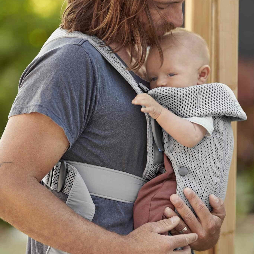 Babytrage MINI 3D Mesh – Grau