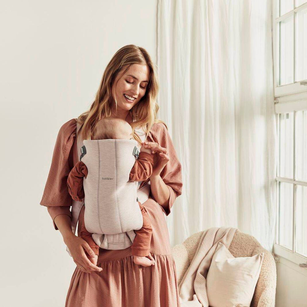 Babytrage MINI 3D Jersey – Hellbeige