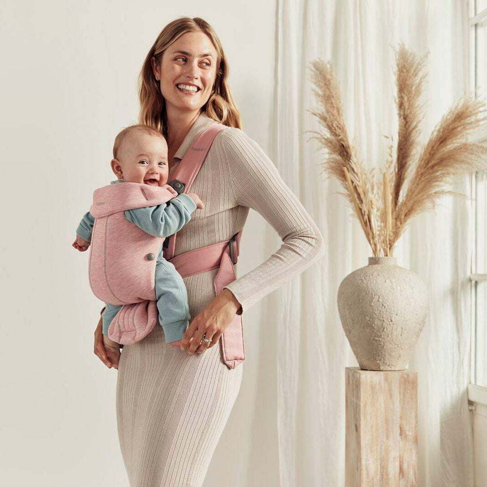 Babytrage MINI 3D Jersey – Hellrosa