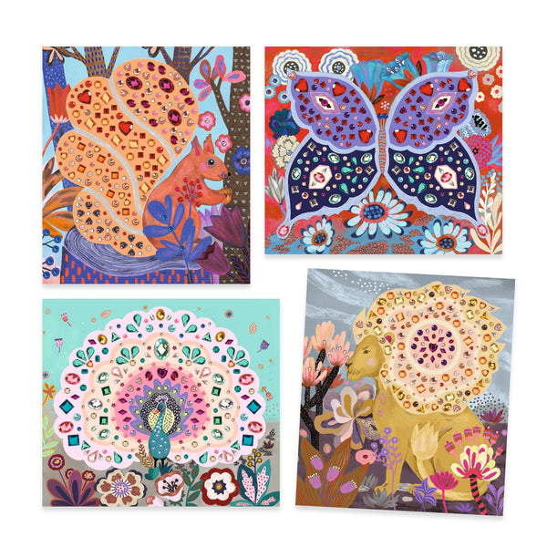 Kunstset mit Steinen – Pfau - Tublu.de