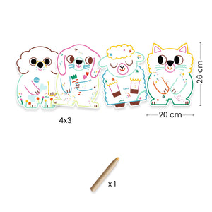 Magische Malbücher  - Haustiere - Tublu.de