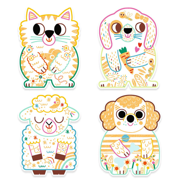 Magische Malbücher  - Haustiere - Tublu.de