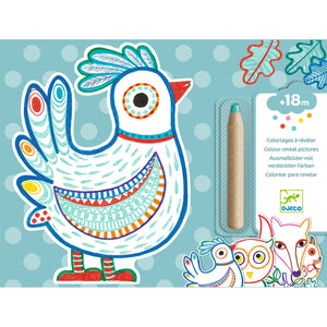 Magische Malbücher  - Waldtiere - Tublu.de