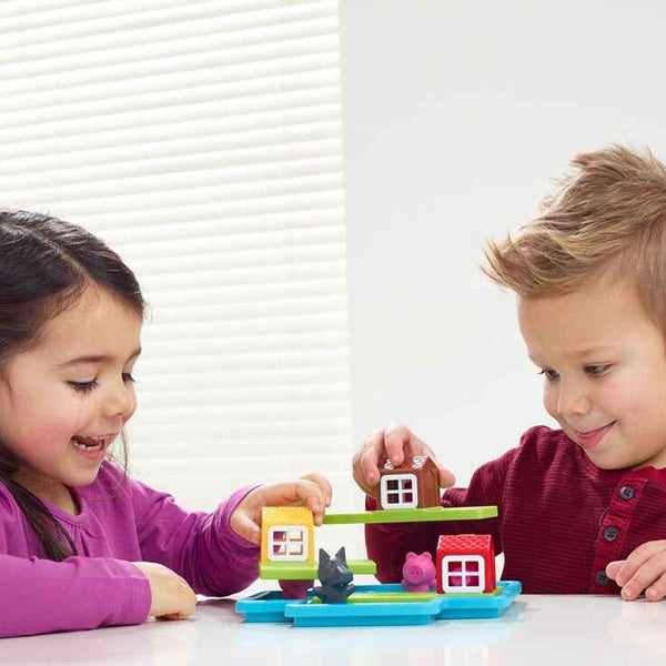 Gra logiczna Smart Games - Trzy małe świnki