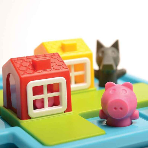 Gra logiczna Smart Games - Trzy małe świnki