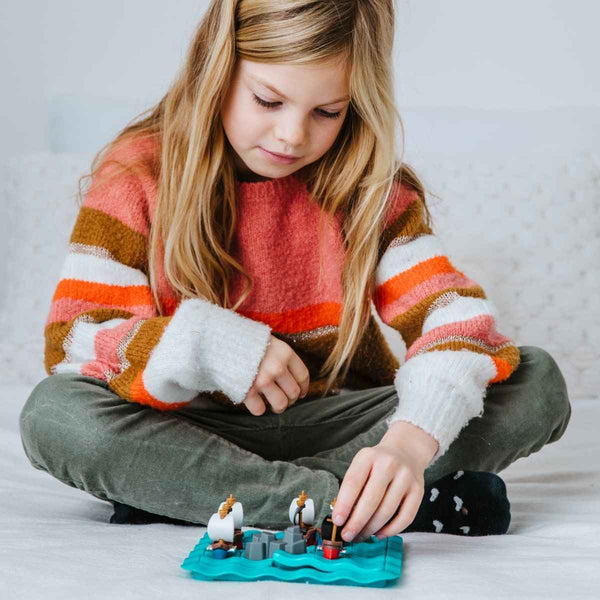 Gra logiczna Smart Games - Piraci w Morzu Ognia