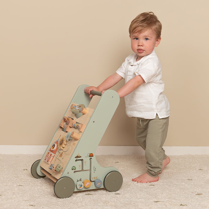 Lauflerngerät aus Holz – Little Farm - Tublu.de